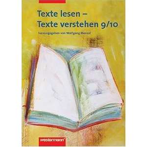 Texte lesen, Texte verstehen 9/10. Arbeitsheft imagine