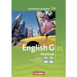 English G 21. Erweiterte Ausgabe D 4. Workbook mit CD-ROM (e-Workbook) und CD imagine