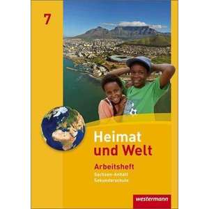 Heimat und Welt 7. Arbeitheft. Sekundarschule. Sachsen-Anhalt imagine