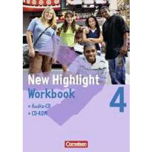 New Highlight 4: 8. Schuljahr. Workbook mit CD-ROM und Text-CD imagine
