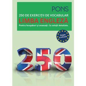 Limba engleză. 250 de exerciții de vocabular. Pons imagine