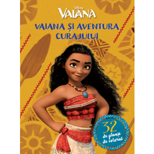 Vaiana și aventura curajului. 32 de planșe de colorat imagine