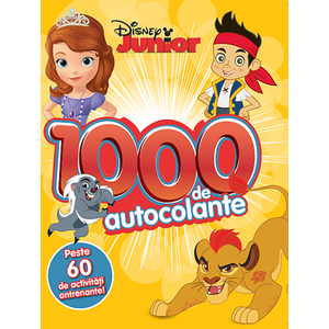 Disney Junior. 1000 de autocolante. Peste 60 de activități antrenante imagine
