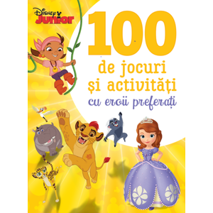 Disney Junior. 100 de jocuri și activități cu eroii preferați imagine
