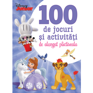 Disney Junior. 100 de jocuri și activități de alungat plictiseala imagine