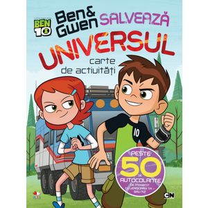 Ben 10. Ben & Gwen salvează universul. Carte de activități imagine