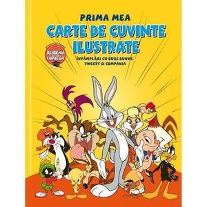 Looney Tunes. Prima mea carte de cuvinte ilustrate. Întâmplări cu Bugs Bunny, Tweety și compania imagine