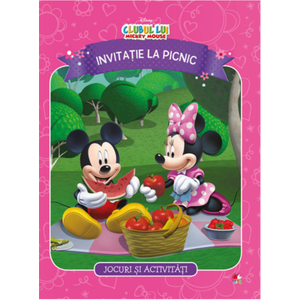 Disney. Clubul lui Mickey Mouse. Invitatie la picnic. Jocuri și activități imagine