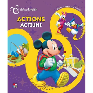 Disney English. Actions/Acțiuni. My First Steps into English imagine
