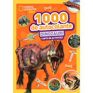 1000 de autocolante. Dinozauri. Carte de activități imagine