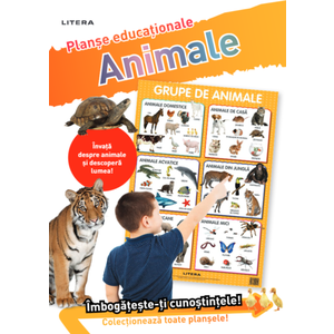 Animale. Planșe educaționale imagine