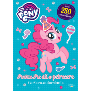 My Little Pony. Pinkie Pie dă o petrecere. Carte cu autocolante imagine