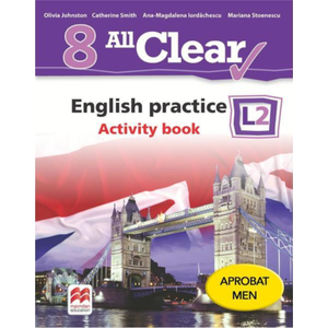 All Clear. English practice. Activity book. L 2. Lectia de engleza (clasa a VIII-a) imagine