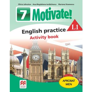 Motivate! English practice. Activity book. L 1. Lectia de engleza (clasa a VII-a) imagine