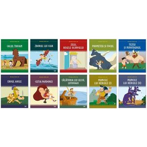 Pachet Mitologia pentru copii - primele 10 volume imagine