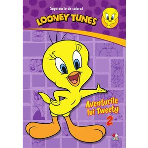 Looney Tunes. Aventurile lui Tweety (vol. 2). Supercarte de colorat imagine