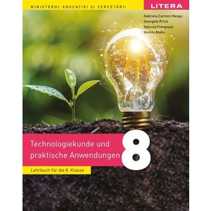 Educație tehnologică și aplicații practice. Manual în limba germană. Clasa a VIII-a imagine