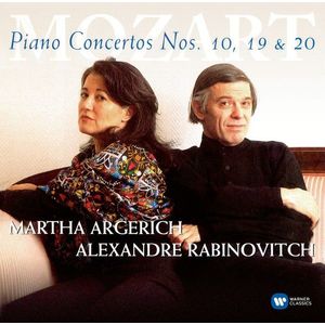 Piano Concertos Nos 10, 19 & 20 | Martha Argerich, Alexandre Rabinovitch imagine