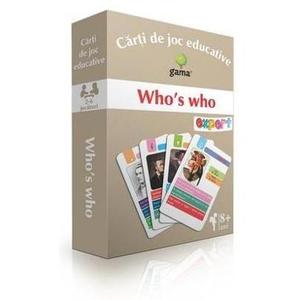 Who's who - Carti de joc educative imagine