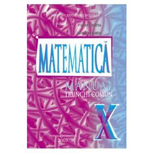 Matematica cls 10 Tc - Marius Burtea, Georgeta Burtea imagine