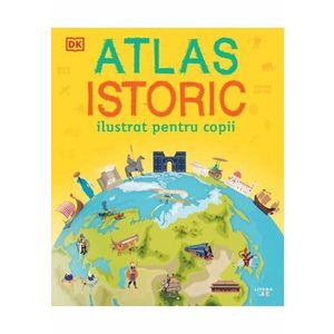 Atlas istoric ilustrat pentru copii imagine