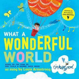 What a Wonderful World Book and CD imagine