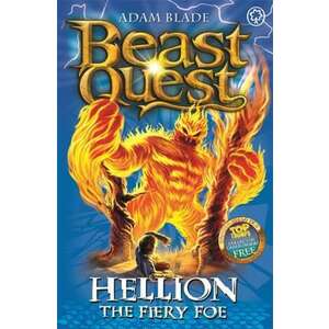 Beast Quest: 38: Hellion the Fiery Foe [With Collector Cards] imagine