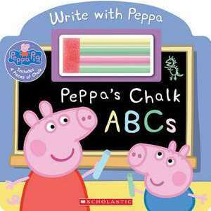 Peppa's Chalk ABCs imagine