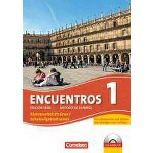 Encuentros 01. Schulaufgaben- und Klassenarbeitstrainer und CD imagine