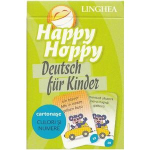 Happy Hoppy. Deutsch fur Kinder. Cartonase: Culori si numere imagine