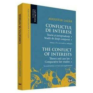 Conflictul de interese - Augustin Lazar imagine