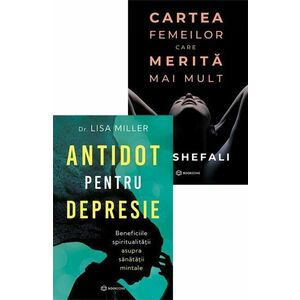 Antidot pentru depresie + Cartea femeilor care merita mai mult imagine