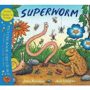 Superworm. Book + CD imagine