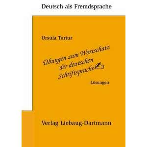 UEbungen zum Wortschatz der deutschen Schriftsprache. Loesungsbuch imagine