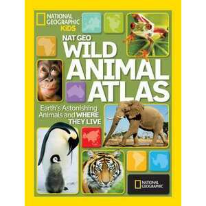 Nat Geo Wild Animal Atlas imagine