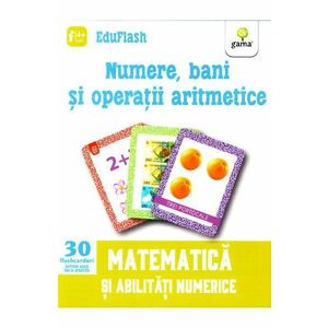 Numere, bani si operatii aritmetice 4 ani+ (Eduflash) imagine