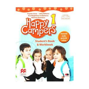Happy Campers 1. Student's Book and Workbook - Angela Llanas imagine