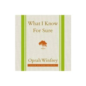 CD-Audio What I Know for Sure - Oprah Winfrey imagine