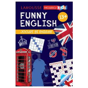 Funny English 13 ani+ Jocuri si enigme (Larousse) - Sandra Lebrun imagine
