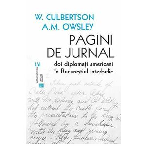 Pagini de jurnal - W. Culbertson, A.M. Owsley imagine