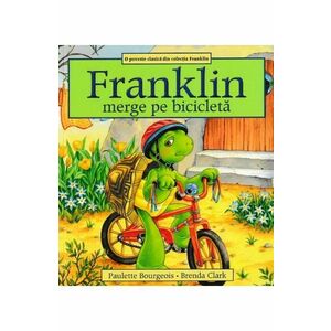 Franklin merge pe bicicleta imagine