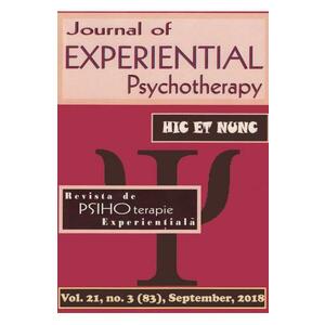 Revista de PSIHOterapie experientiala Vol.21 Nr.3 (83) Septembrie 2018 imagine