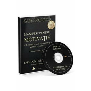 CD Manifest pentru motivatie - Brendon Burchard imagine