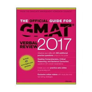The Official Guide for GMAT Verbal Review 2017 with Online Question Bank and Exclusive Video imagine