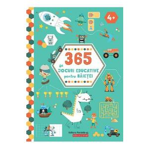365 de jocuri educative pentru baietei 4 ani+ imagine