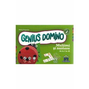 Genius Domino. Multimi si numere de la 1 la 10 - Flavio Fogarolo imagine