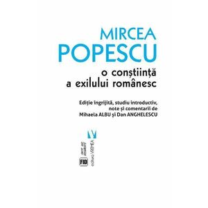 Mircea Popescu, o constiinta a exilului romanesc imagine