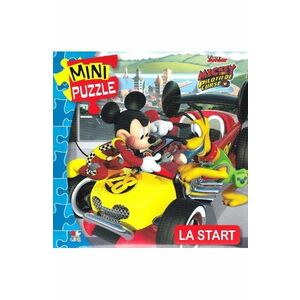 Disney Junior. Mini puzzle: Mickey si pilotii de curse - La start imagine