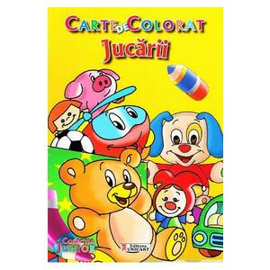 Jucarii - Carte de colorat imagine