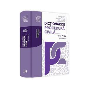 Dictionar de procedura civila de la A la Z Ed.3 - Mircea N. Costin, Ioan Les imagine